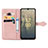 Leather Case Stands Fashionable Pattern Flip Cover Holder for Nokia C31