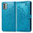 Leather Case Stands Fashionable Pattern Flip Cover Holder for Nokia G22