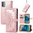 Leather Case Stands Fashionable Pattern Flip Cover Holder for Nokia G22