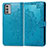 Leather Case Stands Fashionable Pattern Flip Cover Holder for Nokia G310 5G