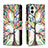 Leather Case Stands Fashionable Pattern Flip Cover Holder for Nothing Phone 1