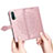 Leather Case Stands Fashionable Pattern Flip Cover Holder for OnePlus Nord CE 5G