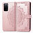 Leather Case Stands Fashionable Pattern Flip Cover Holder for Oppo A55 5G