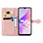 Leather Case Stands Fashionable Pattern Flip Cover Holder for Oppo A77 5G