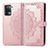 Leather Case Stands Fashionable Pattern Flip Cover Holder for Oppo A94 4G