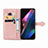 Leather Case Stands Fashionable Pattern Flip Cover Holder for Oppo Find X3 5G