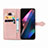 Leather Case Stands Fashionable Pattern Flip Cover Holder for Oppo Find X3 Pro 5G
