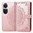 Leather Case Stands Fashionable Pattern Flip Cover Holder for Oppo Reno10 5G