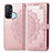 Leather Case Stands Fashionable Pattern Flip Cover Holder for Oppo Reno5 A