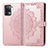 Leather Case Stands Fashionable Pattern Flip Cover Holder for Oppo Reno5 F