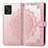 Leather Case Stands Fashionable Pattern Flip Cover Holder for Realme 8i