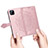 Leather Case Stands Fashionable Pattern Flip Cover Holder for Realme C20