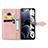 Leather Case Stands Fashionable Pattern Flip Cover Holder for Realme GT Neo 3T 5G