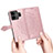 Leather Case Stands Fashionable Pattern Flip Cover Holder for Realme GT Neo5 5G