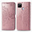 Leather Case Stands Fashionable Pattern Flip Cover Holder for Realme Narzo 20 Rose Gold