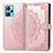 Leather Case Stands Fashionable Pattern Flip Cover Holder for Realme Q5 5G