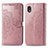 Leather Case Stands Fashionable Pattern Flip Cover Holder for Samsung Galaxy A01 Core