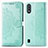 Leather Case Stands Fashionable Pattern Flip Cover Holder for Samsung Galaxy A01 SM-A015