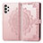 Leather Case Stands Fashionable Pattern Flip Cover Holder for Samsung Galaxy A13 4G