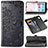 Leather Case Stands Fashionable Pattern Flip Cover Holder for Samsung Galaxy A20 SC-02M SCV46