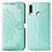 Leather Case Stands Fashionable Pattern Flip Cover Holder for Samsung Galaxy A20s