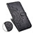 Leather Case Stands Fashionable Pattern Flip Cover Holder for Samsung Galaxy A30