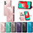 Leather Case Stands Fashionable Pattern Flip Cover Holder for Samsung Galaxy A32 5G