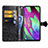 Leather Case Stands Fashionable Pattern Flip Cover Holder for Samsung Galaxy A40