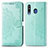 Leather Case Stands Fashionable Pattern Flip Cover Holder for Samsung Galaxy A40s