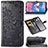 Leather Case Stands Fashionable Pattern Flip Cover Holder for Samsung Galaxy A40s