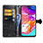 Leather Case Stands Fashionable Pattern Flip Cover Holder for Samsung Galaxy A70S