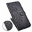 Leather Case Stands Fashionable Pattern Flip Cover Holder for Samsung Galaxy A71 5G