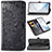 Leather Case Stands Fashionable Pattern Flip Cover Holder for Samsung Galaxy A81