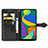 Leather Case Stands Fashionable Pattern Flip Cover Holder for Samsung Galaxy F52 5G