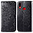 Leather Case Stands Fashionable Pattern Flip Cover Holder for Samsung Galaxy M01s