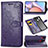 Leather Case Stands Fashionable Pattern Flip Cover Holder for Samsung Galaxy M01s