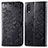 Leather Case Stands Fashionable Pattern Flip Cover Holder for Samsung Galaxy M10