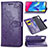 Leather Case Stands Fashionable Pattern Flip Cover Holder for Samsung Galaxy M10