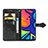 Leather Case Stands Fashionable Pattern Flip Cover Holder for Samsung Galaxy M31