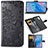 Leather Case Stands Fashionable Pattern Flip Cover Holder for Samsung Galaxy Note 10 5G