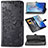 Leather Case Stands Fashionable Pattern Flip Cover Holder for Samsung Galaxy S20 5G