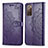 Leather Case Stands Fashionable Pattern Flip Cover Holder for Samsung Galaxy S20 FE (2022) 5G