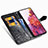 Leather Case Stands Fashionable Pattern Flip Cover Holder for Samsung Galaxy S20 FE 4G