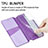 Leather Case Stands Fashionable Pattern Flip Cover Holder for Samsung Galaxy S21 5G