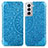 Leather Case Stands Fashionable Pattern Flip Cover Holder for Samsung Galaxy S21 5G