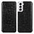 Leather Case Stands Fashionable Pattern Flip Cover Holder for Samsung Galaxy S21 5G