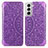 Leather Case Stands Fashionable Pattern Flip Cover Holder for Samsung Galaxy S21 5G