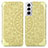 Leather Case Stands Fashionable Pattern Flip Cover Holder for Samsung Galaxy S21 5G