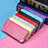 Leather Case Stands Fashionable Pattern Flip Cover Holder for Samsung Galaxy S21 Ultra 5G