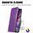 Leather Case Stands Fashionable Pattern Flip Cover Holder for Samsung Galaxy S22 Ultra 5G